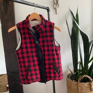 Checkered vest